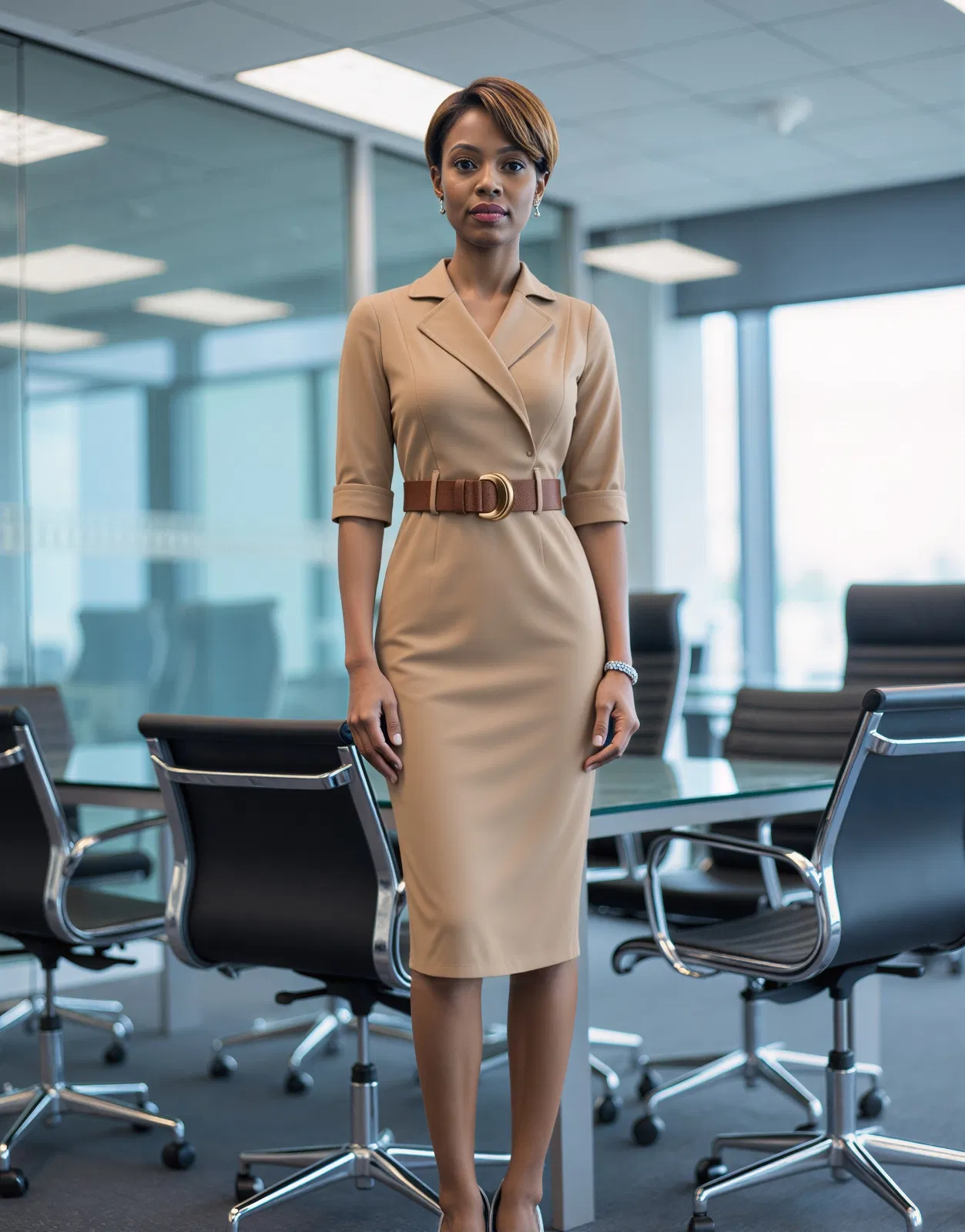 Vestido elegante ajustado