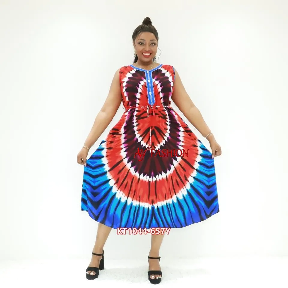 Mujeres Musulmanas Vestido Tasbeeh Ay Moda Kt1044-657y Vestimenta de Tanzania África Vestido Impreso