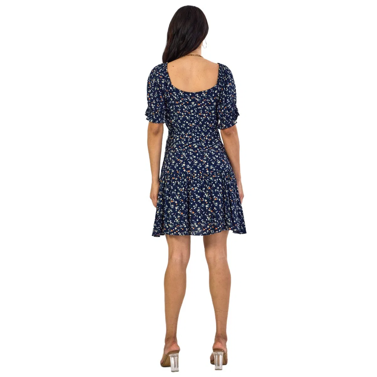 Vestido Boho de Cuello en V Profundo con Hombros Caídos Tejido Personalizado para Mujeres, Vestidos de Verano en la Playa para Vacaciones