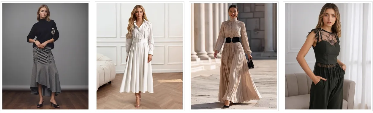 Vestido casual largo sin mangas de lunares personalizado y elegante para mujeres