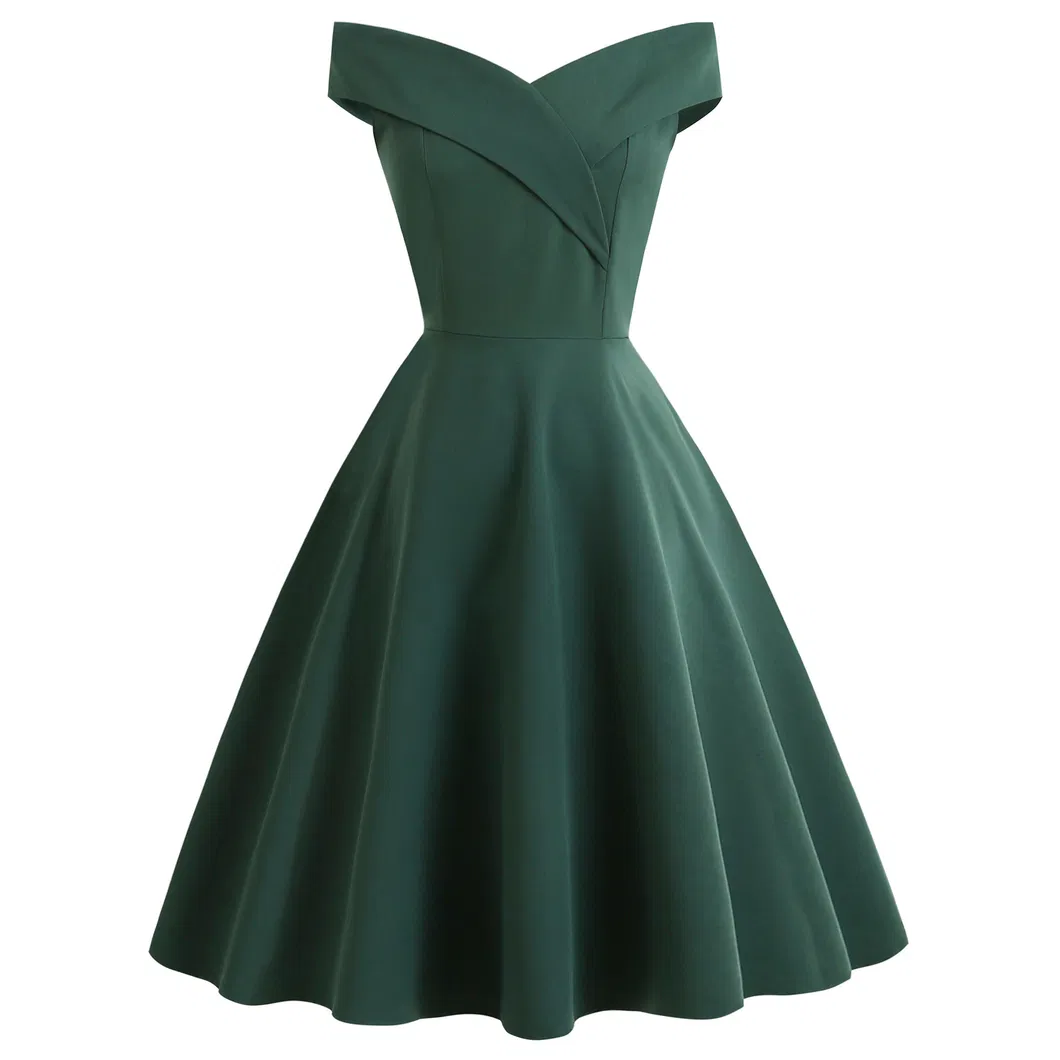 Vestidos de cóctel de la nueva mujer S Retro
