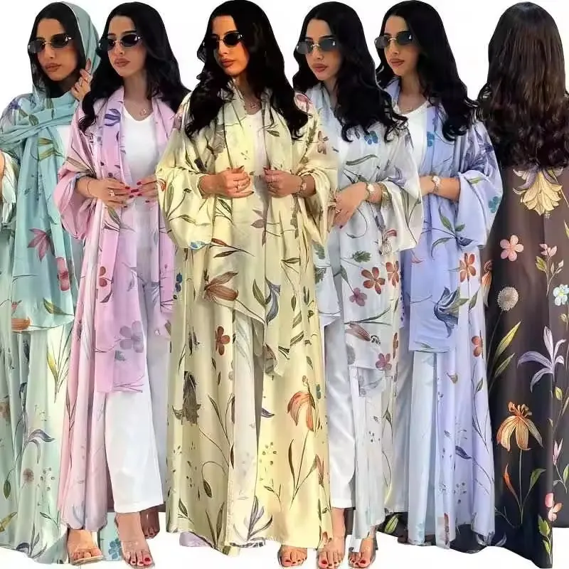 Ropa musulmana larga para mujer, elegante, cómoda y transpirable