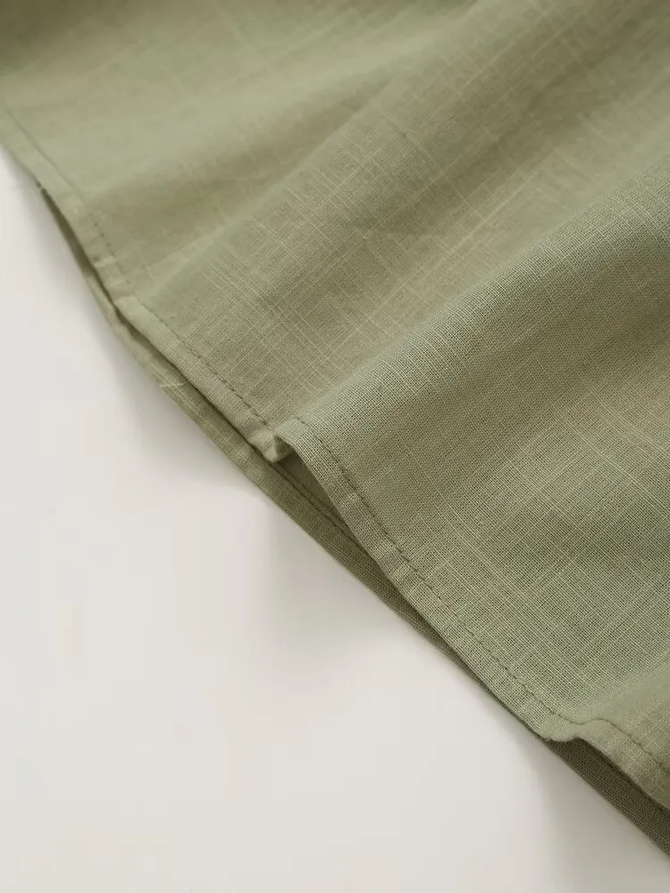 Vestido MIDI de moda para mujer, retro, de cintura alta