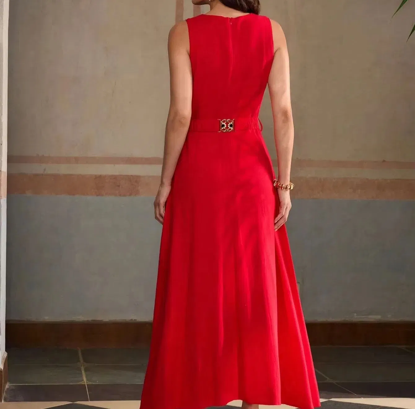 Vestidos de mujer de tirantes de verano, sólidos, corte A, elegantes, sexys, largos, vestido midi para mujer, venta al por mayor