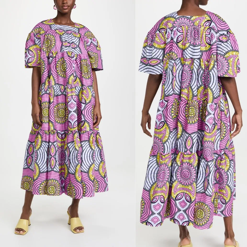 Fabricante personalizado de China, nueva llegada, precio barato, diseños más recientes, ropa de verano elegante, vestidos maxi para damas