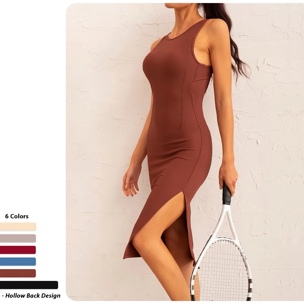 Detalle del vestido deportivo para mujer