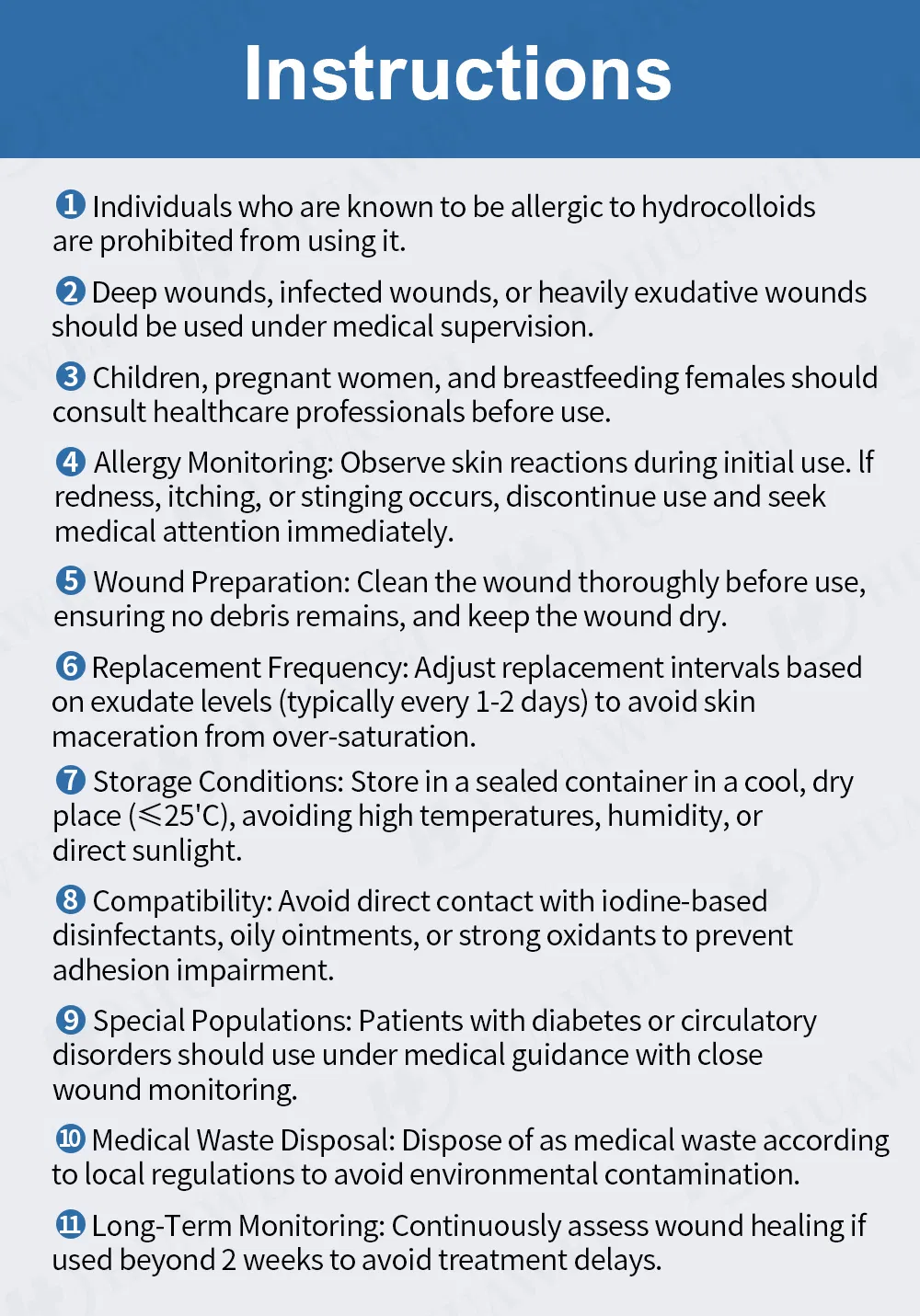 Hydrocolloid Material 4