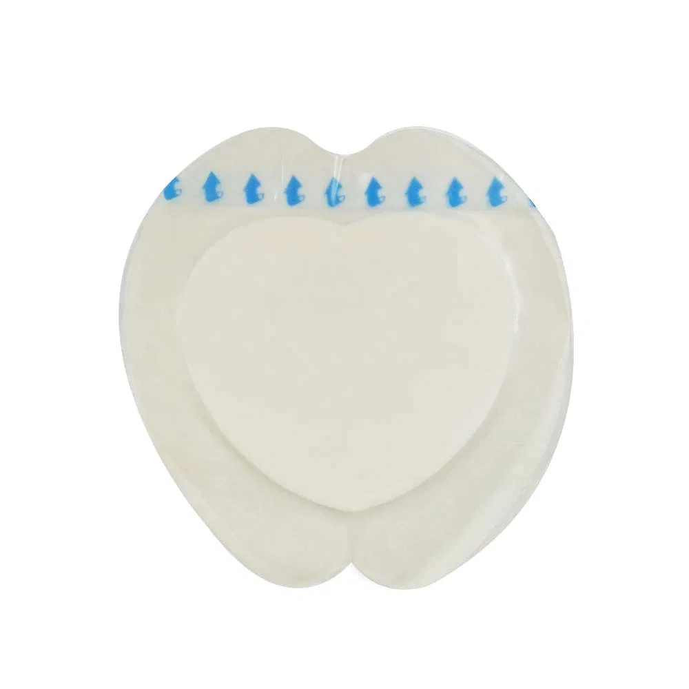 ضمادات الهيدروكولود والبوليمر الرغوي للجروح المزمنة والقرحات 6"X7", حدود العجز 1PC/Pack