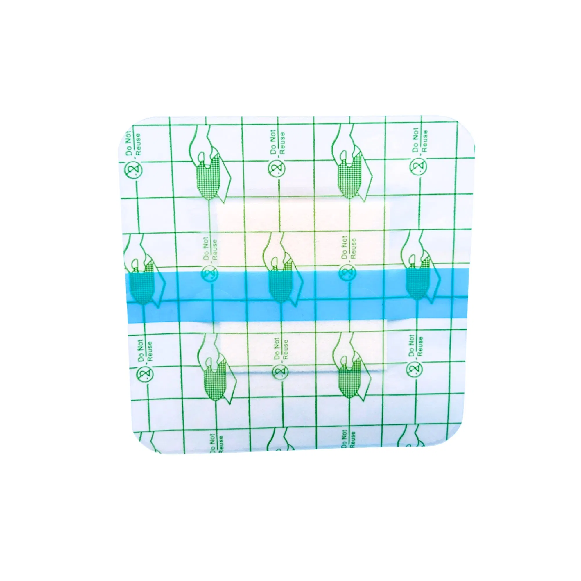 ضمادة جروح PU الشفافة 60X70/100X150/100X200mm, مقاومة للماء ومضادة للبكتيريا للإصابات الحادة والمزمنة، معقمة للاستخدام الفردي، CE/ISO، تصنيع حسب الطلب