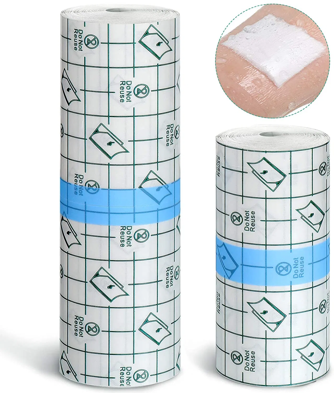 عينة مجانية شريط لاصق شفاف مقاوم للماء من فيلم PU 10cm X 10m