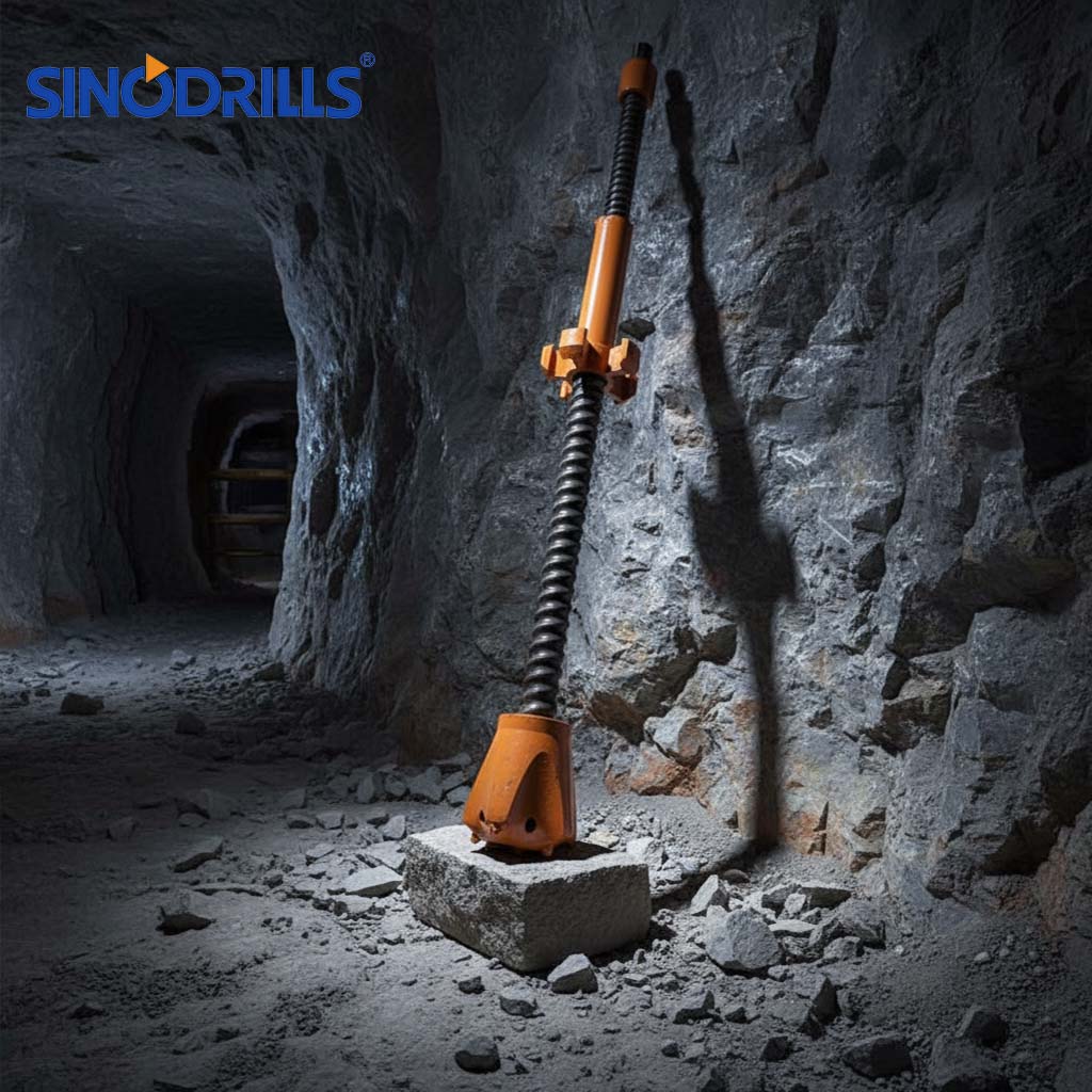 Anchors Concrete Screws Self Drilling Anchor Hollow Bar SDA 40CR Anchor Bolt for Concrete Foundation