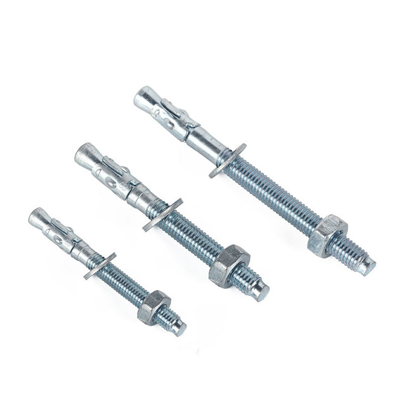 Juheng Din Standard Carbon Steel Galvanized Zinc Plated Hex Head Self Drilling Drywall Anchor Bolt Industrial Construction M10