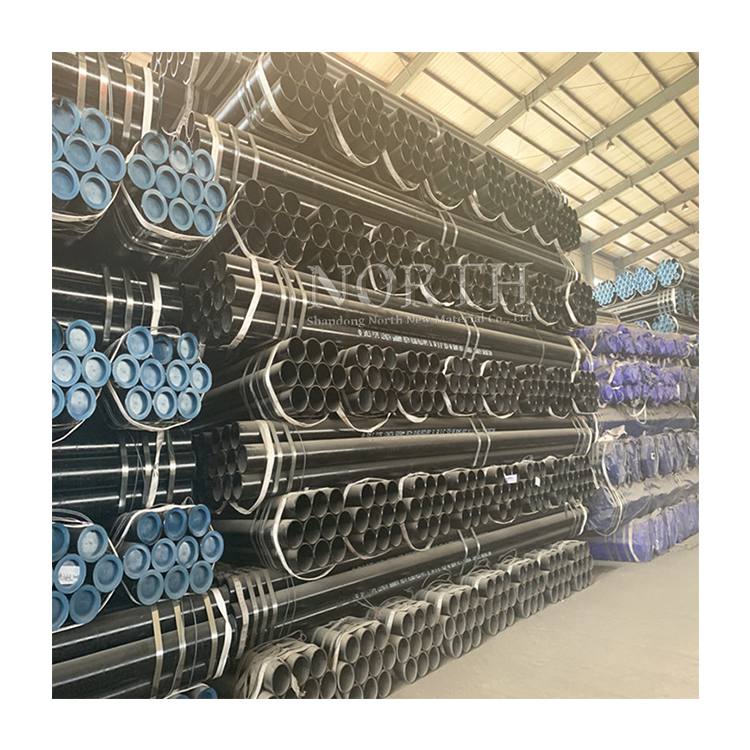 A36 A53 SA106 GR7 St37 St52 Seamless Casing Steel Pipe API 5L ASTM A106 A53 GR.B SCH40 Black Steel Tube for Gas Oil Pipeline