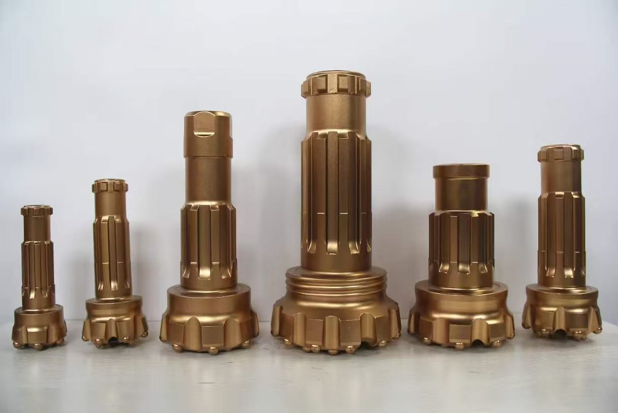 Carbon Steel High Pressure DTH Drill Bit Drilling Rig Spare Parts for Mining and Water Well Drilling