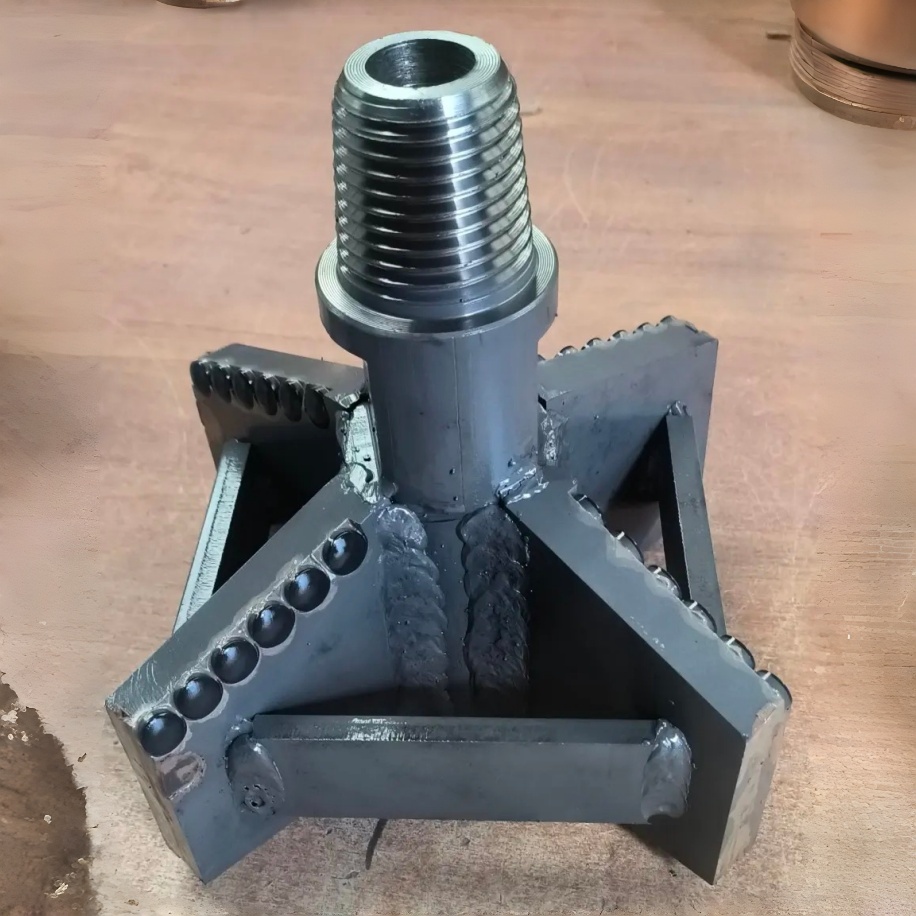 HDD PDC Drag Bit 4 Wing For Horizontal Directional Drilling Various Sizes API Thread OEM Factory Supply