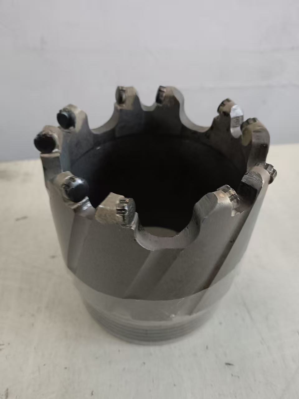 Coreless Plastic Drill Collar Geological Exploration Drilling Tool for Coal Mining Casting Process Black Color GUANTUO Brand