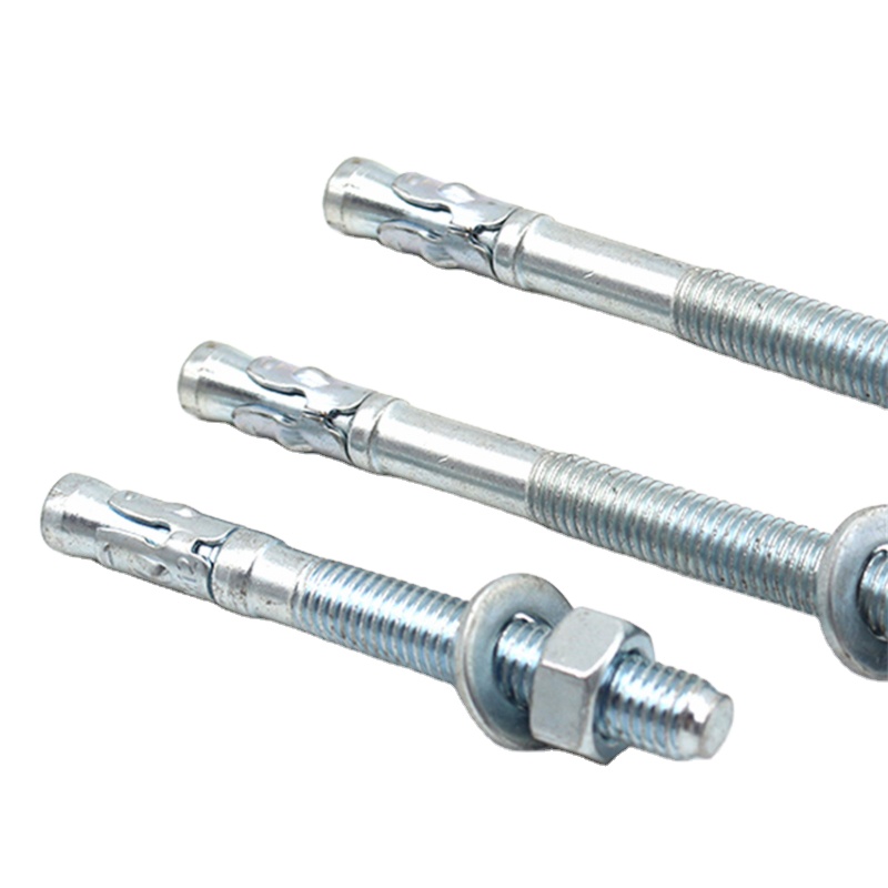 Mild Steel Q235B Q235 Nickel Plating Chromate Plated Screw Type Expansion Anchor Bolts Wedge Anchor