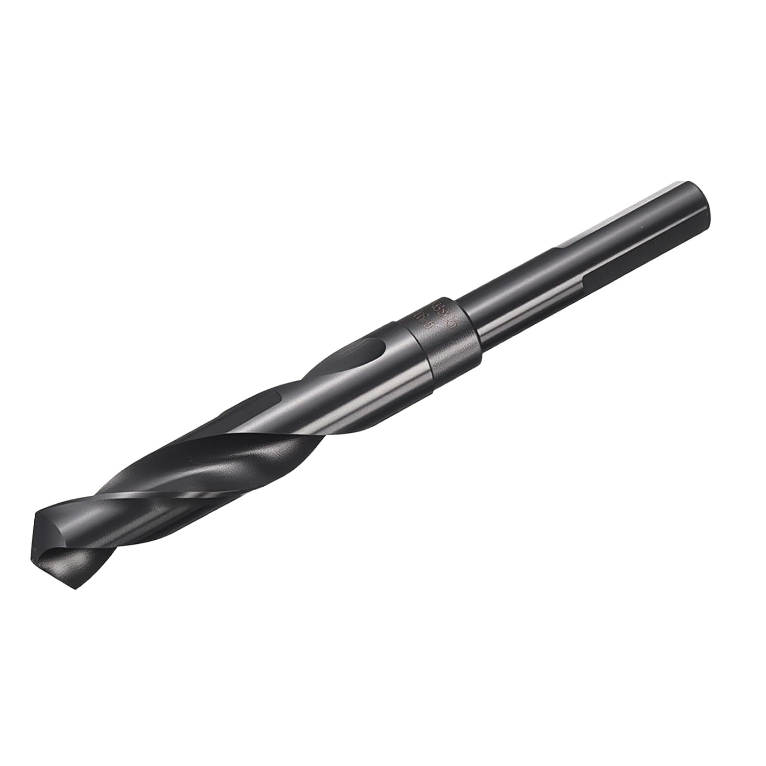Reduced Shank 3-Flat M35 5% Cobalt HSS Twist Nitriding Black 118&deg; Bits For Hard Metal Stainless Steel 16.5mm Drill Bit 12mm