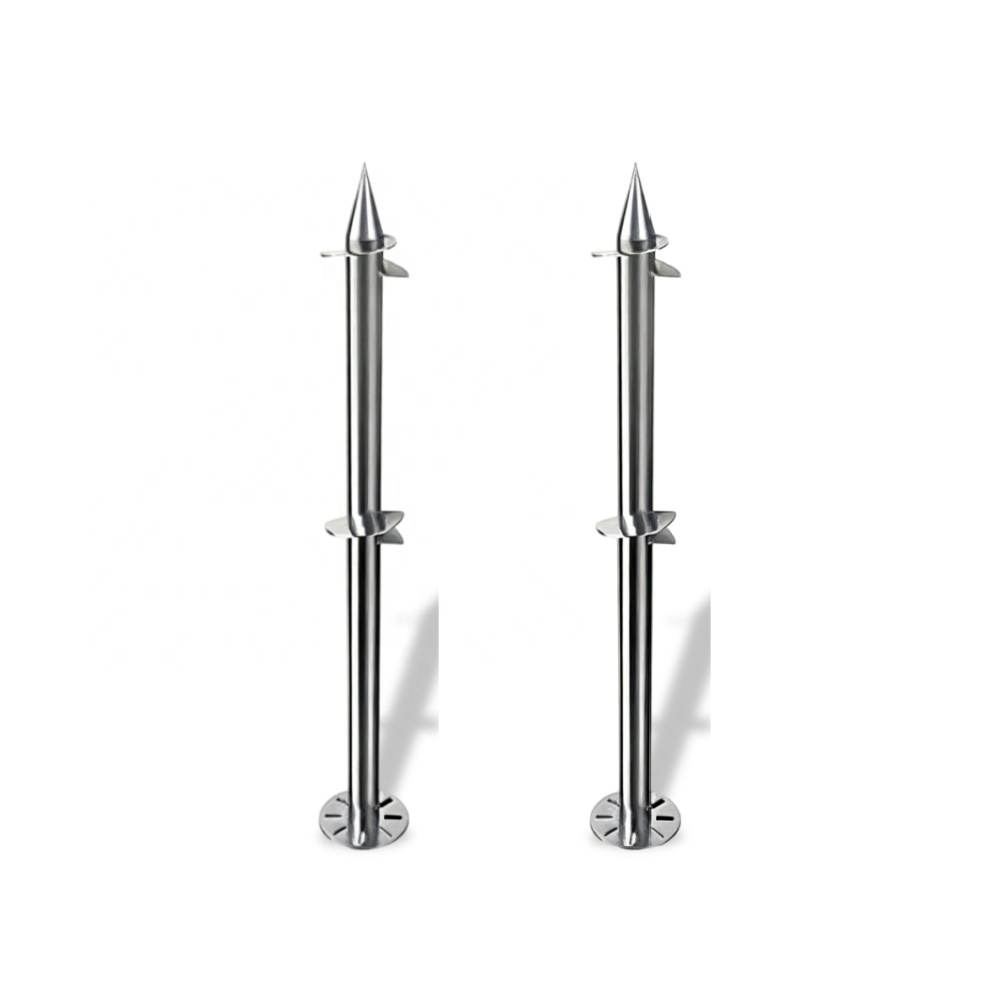 All Size Galvanized Multi-Helix Pile Ground Screw Anchor For Construction Of Wooden House Foundation Screw Pole