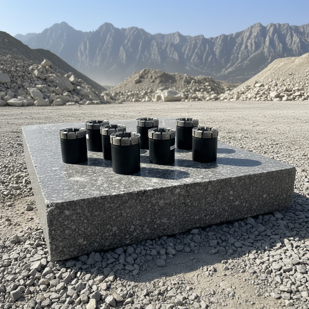 Diamond Core Bit Drilling Tool for Hard Rock Formations Forged Ore Mining Equipment with 1 Year Warranty and OEM Customization