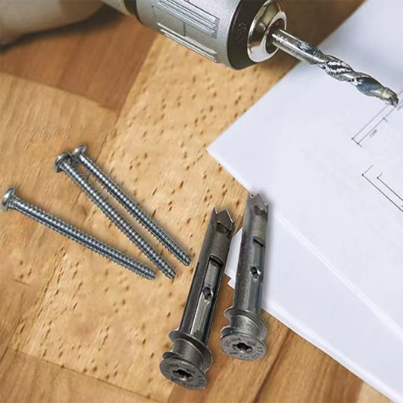 Steel Expansion Anchor Drywall Toggle Anchor Bolts Heavy Duty Self-Drilling Anchor