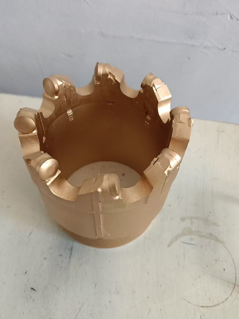 Coreless Plastic Drill Collar Geological Exploration Drilling Tool for Coal Mining Casting Process Black Color GUANTUO Brand