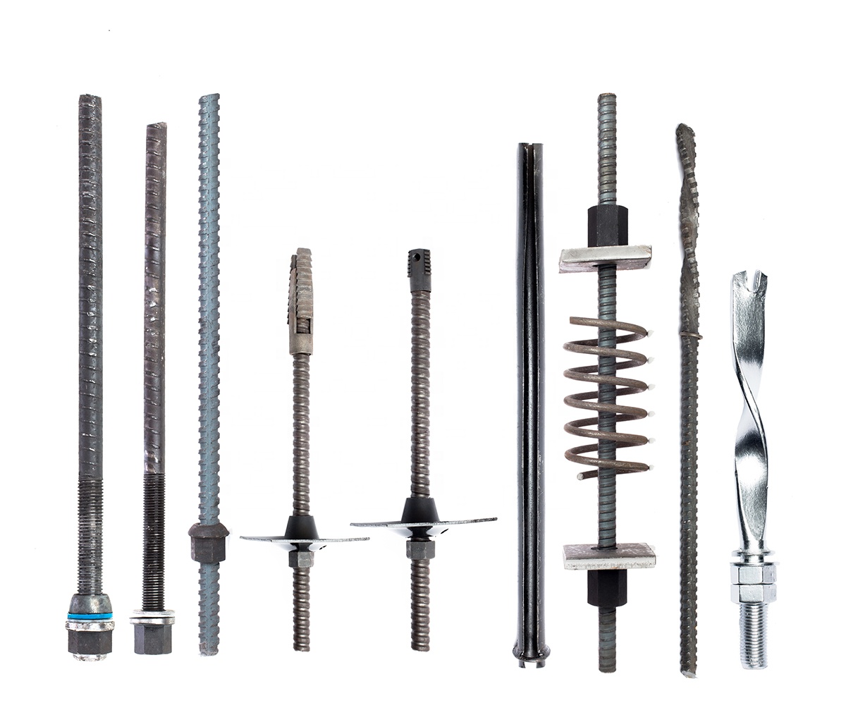 Self Drilling Anchor Bolt R32 34mm Bolts Mining Threaded Resin Anchor bar Ibo Bolt Anchor