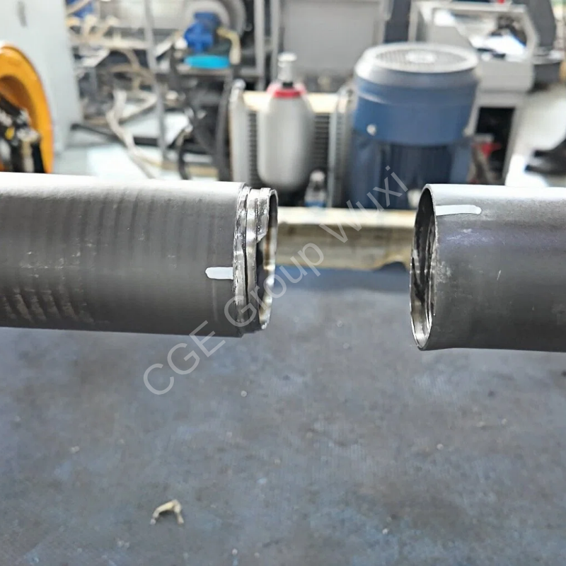 CGE Carbon Steel Drilling Tool Equipment Ore Mining Machine Parts Casing Pipe 1.5m 1m 3m NRQ Drill Rod Pipe