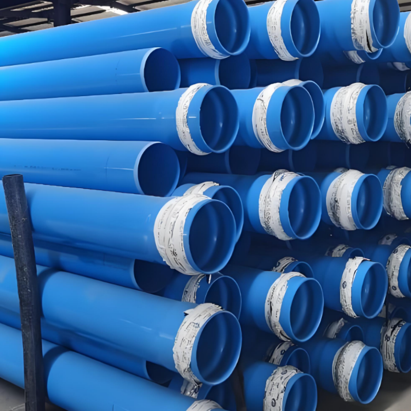 High-Pressure PVC Well Thread Casing And Screen Pipes In Sizes 110 140 160 125 160 225