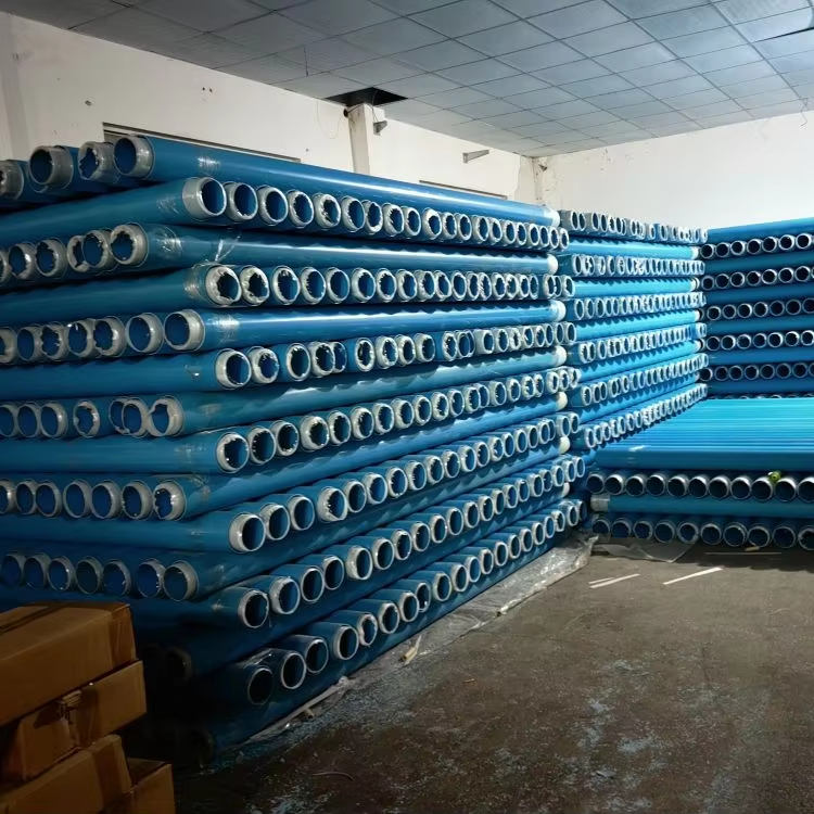 Durable PVC-U Threaded Root Canal Borehole Casing Plastic Pipes Well Casing Tube Socket Connection Moulding Water PVC Plastic