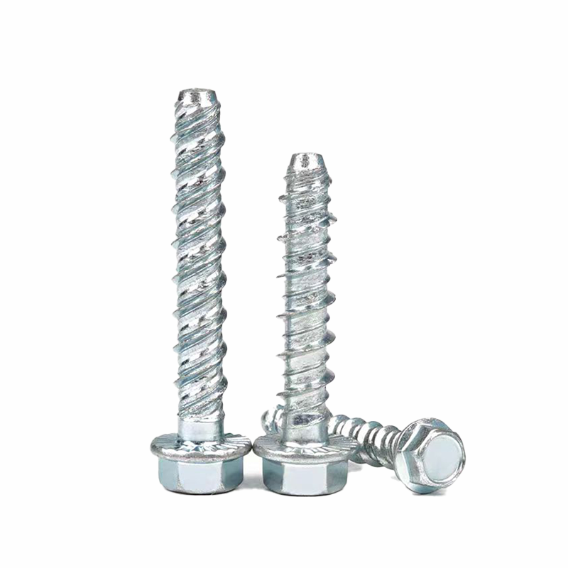 Factory Manufacturer High Quality Ceiling Cement Self-Drilling Anchor Bolt Concrete Nail Hexagonal Flange Self Cutting Bolt