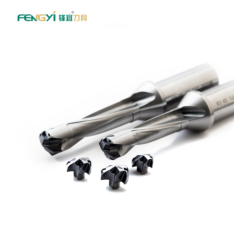 Fengyi Customized Step Drill Bit Set Drill Tip Indexable Inserts Standard Drilling Head