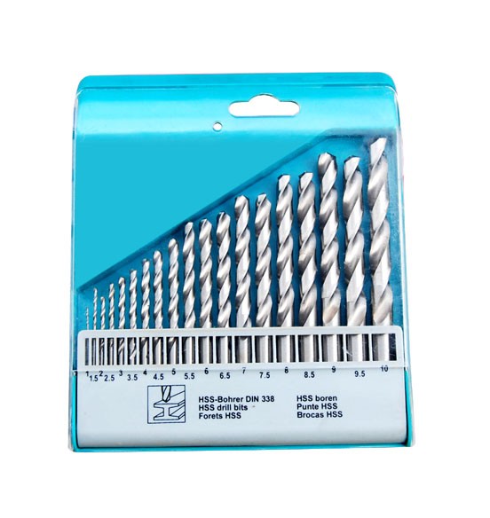 Brand New Long-lasting And Durable Surface Galvanized Treated High-speed Steel Twisted Drill Set
