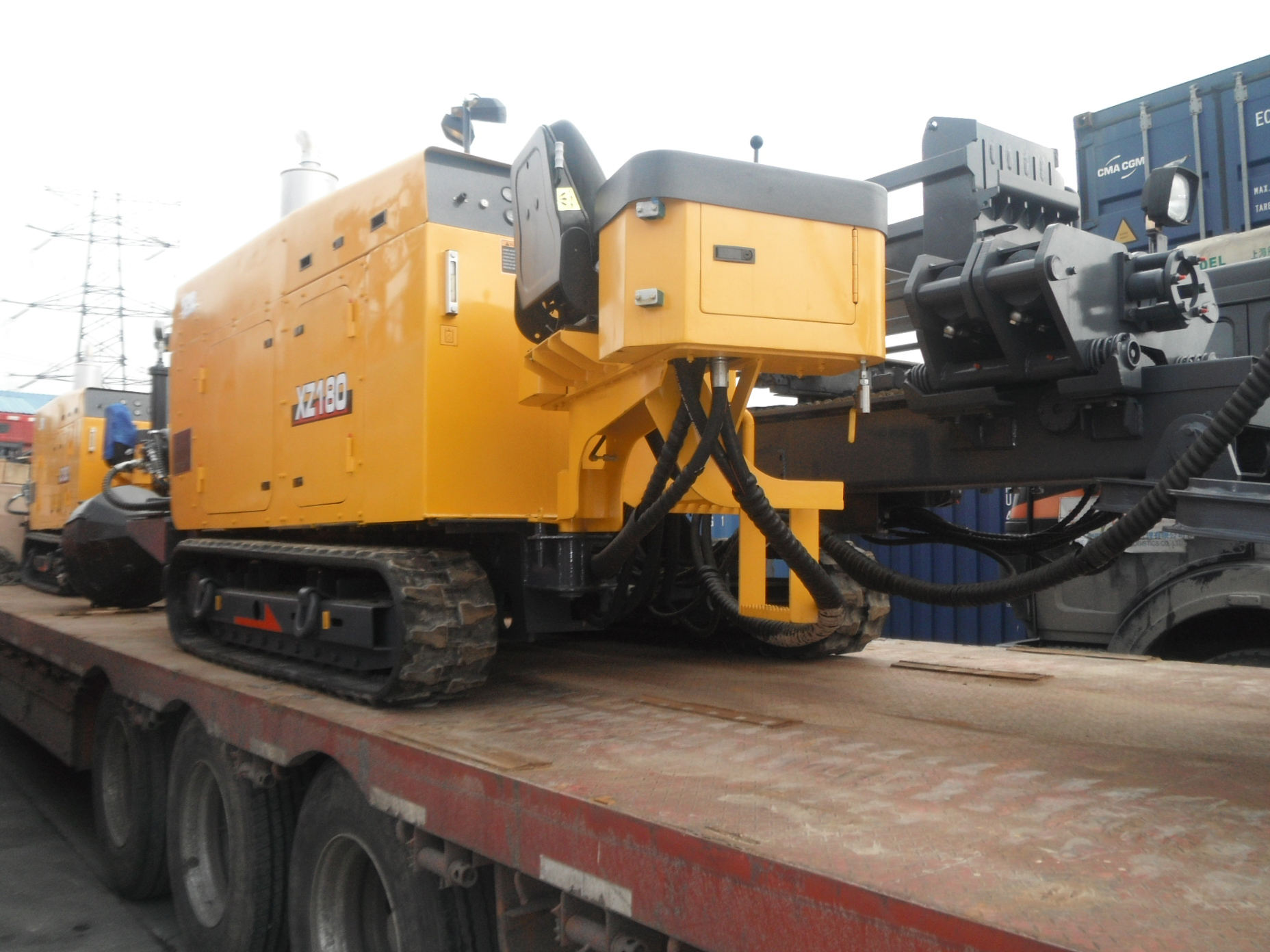 XZ180 Horizontal Directional Drill HDD Drilling Machine for Underground Pipe Installation Fast Delivery Hot Sale