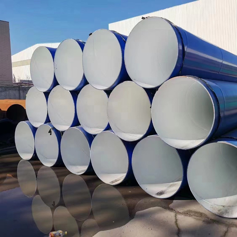 Anti-Corrosive Spiral Welded Steel Pipes 3 Layer Pe Coating Seamless Steel Pipe Corrosion Resistant Casing Series Pipes
