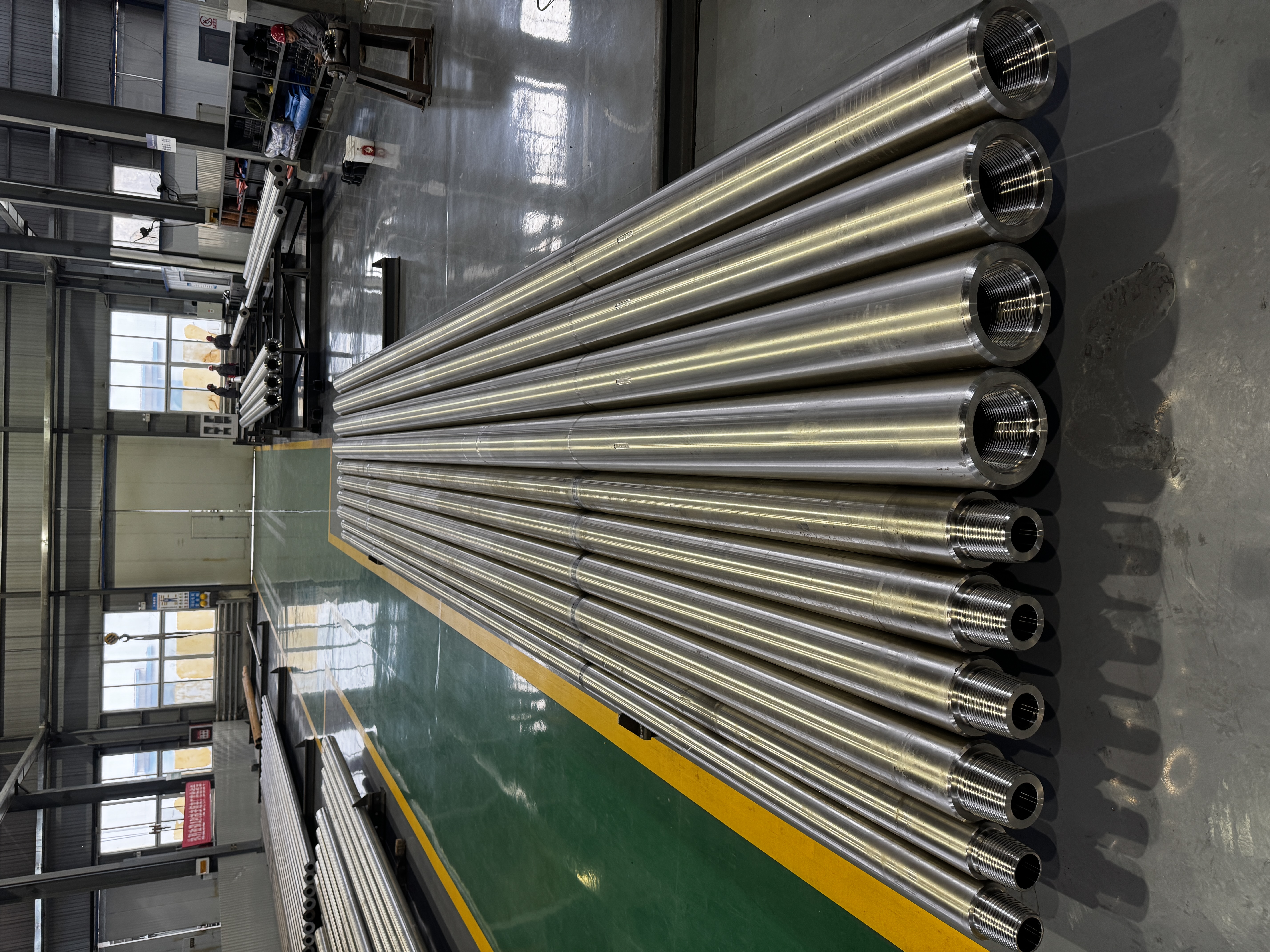 API Non-Magnetic High Manganese Steel Drill Collar for Oilfield Well Drilling Forged Processing