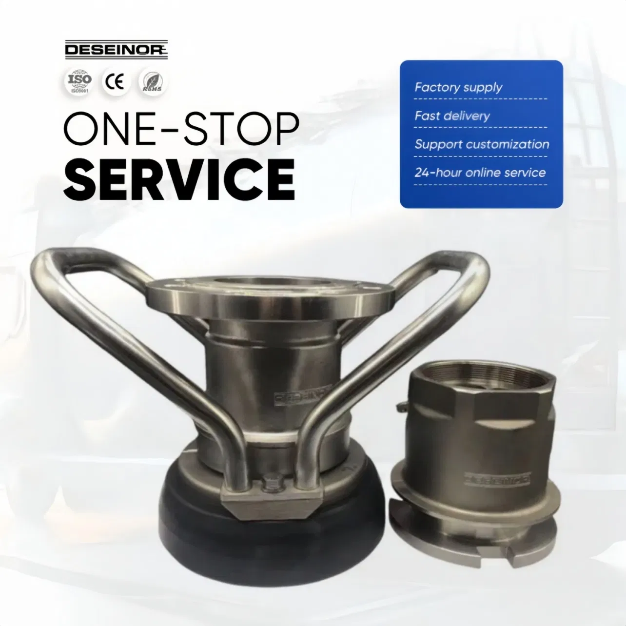 Tool Free Operation 2 Inch YAMAHA Dry Joint Streamlines Gas Station Equipment Maintenance