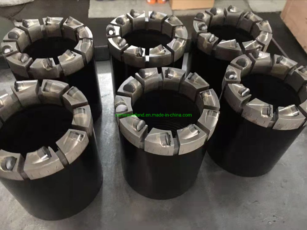 Bq Nq Hq Pq PDC Sintered Matrix Core Drill Bit