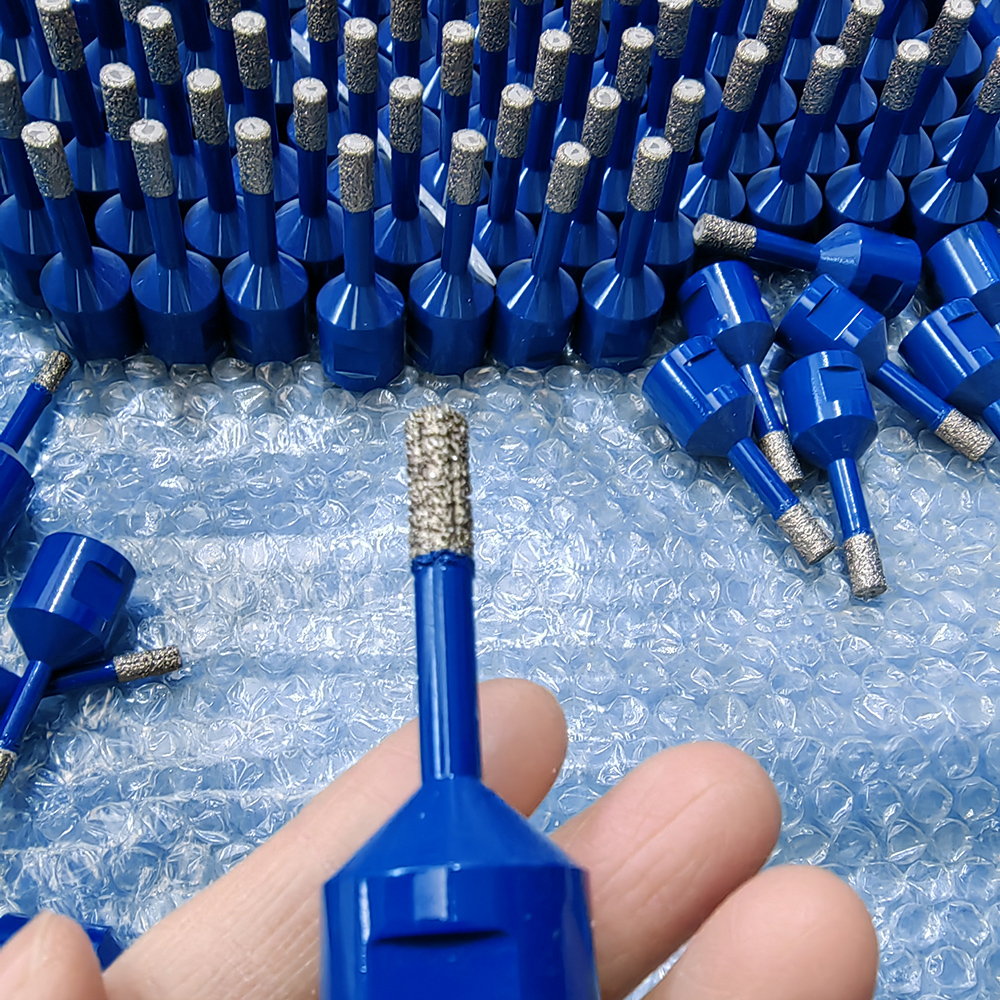 6mm Crown M14 Thread Vacuum Brazed Diamond Core Drill Bit for Marble Stone Porcelain Ceramic Tiles Hole Saw Cutter