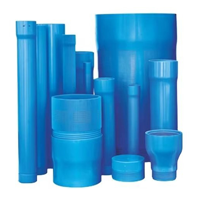 Fast Delivery Upvc Casing and Riser Pipe 125 200 140mm Pvc Well Pipe with Threaded End Astm 10inch Sch40 Drill Tube Slotted