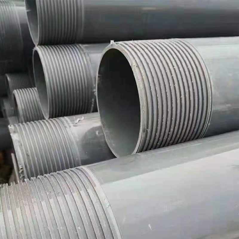 Fast Delivery Upvc Casing and Riser Pipe 125 200 140mm Pvc Well Pipe with Threaded End Astm 10inch Sch40 Drill Tube Slotted