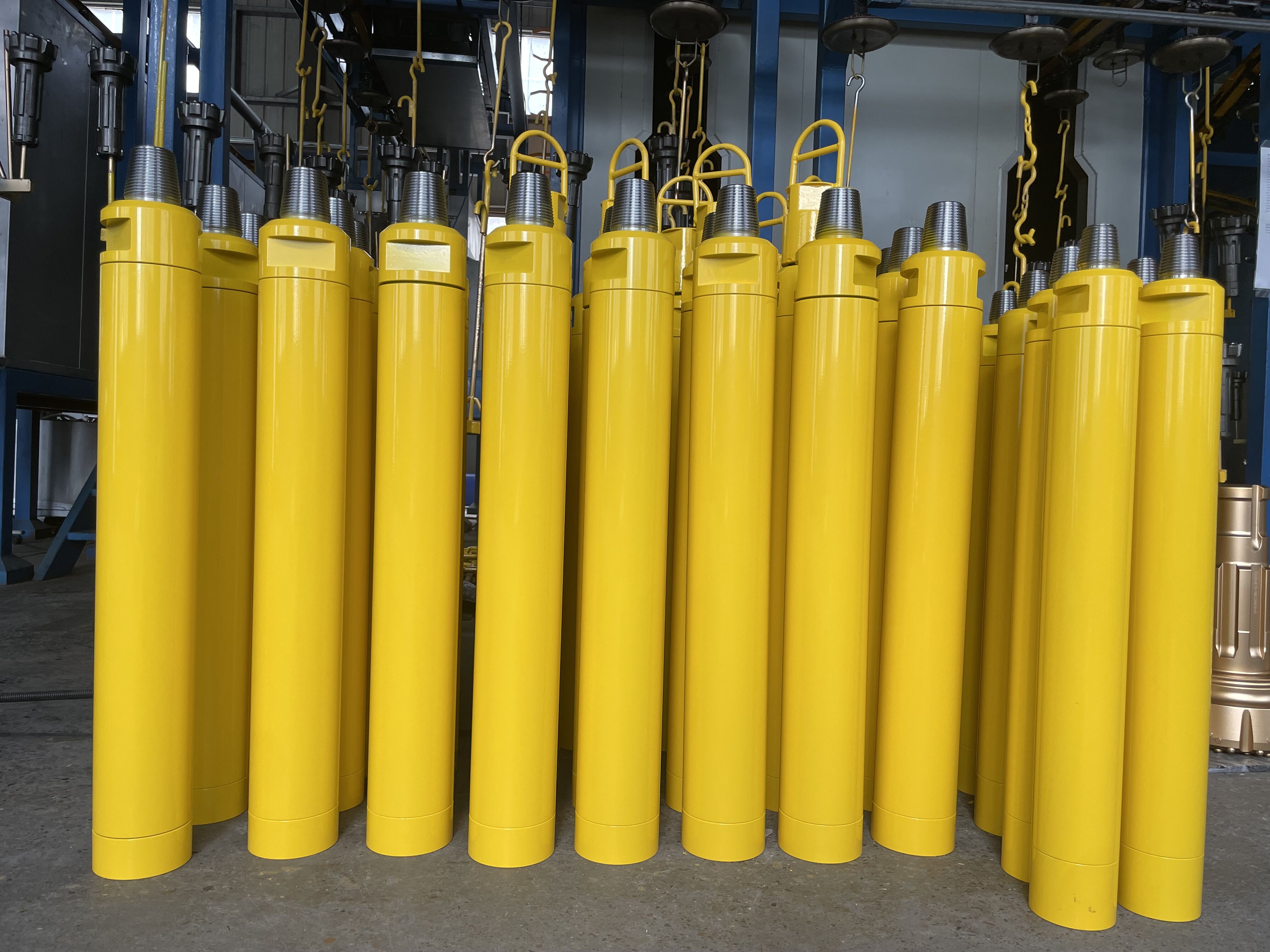 Mining Blasting Hole Drilling 6'' QL60 Hammer DTH QL 60 High Pressure Down The Hole Drilling DTH Hammers
