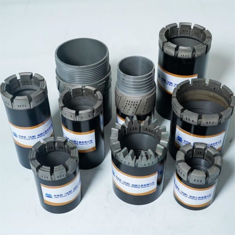 CGE Long Life Sintered Matrix Impregnated Diamond Core Bit with Optimized ROP for Abrasive Formation Drilling Tools