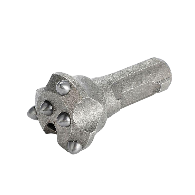 High-Speed Mining Drill Bit Low-Pressure Tungsten Steel Cross DTH Bit for Well Drilling Hard Rock Excavation 3-Year Warranty