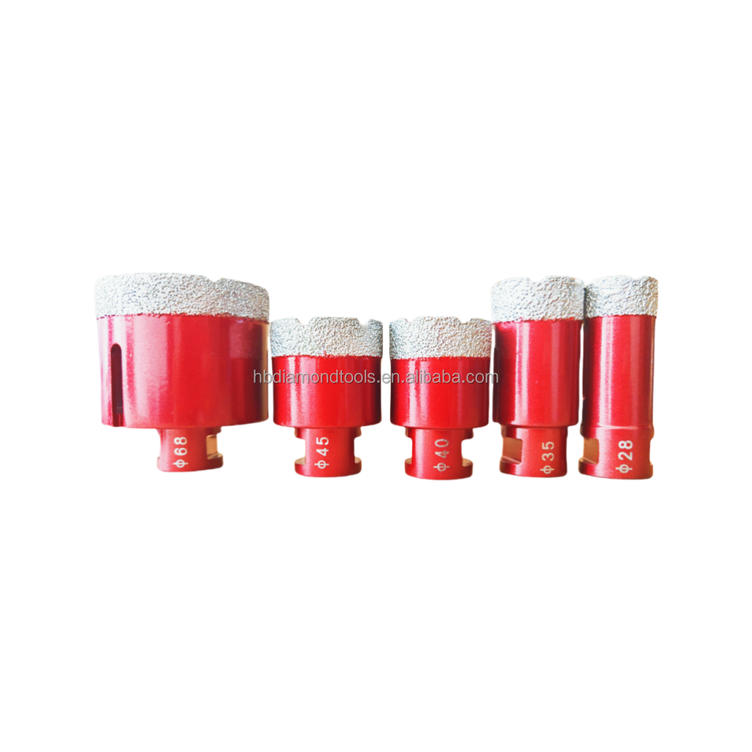 10mm Vacuum Brazed Diamond Core Drill Bit for Stone Granite Marble Ceramic Tile