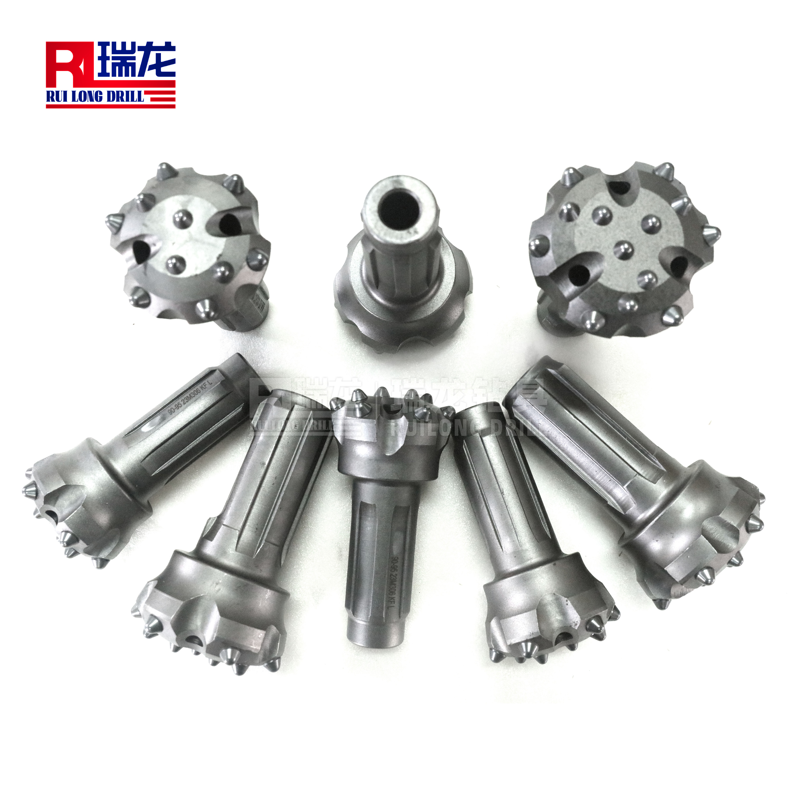 DTH Drilling Rig 90-300mm Dth Bit Dth 90mm Button Bit CIR 90 Low Air Pressure