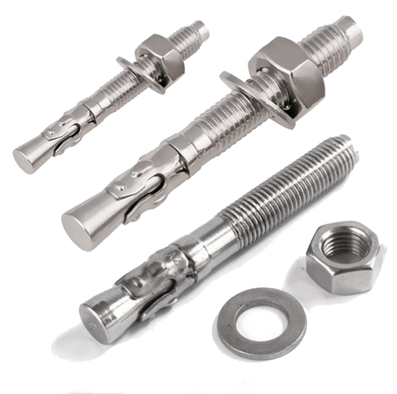 Factory Outlet Wedge Anchor Galvanized Good Quality M16*100 Zinc Wedge Anchor Bolt