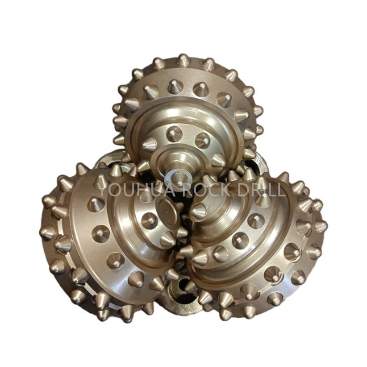 High Quality 9 7/8" TCI Tricone Drilling Rock Bit IADC 637 Machinery Test Report Provided Tricone Bit Forging Processed