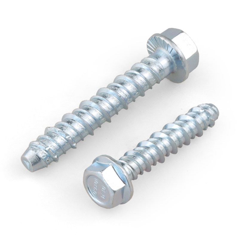 Hexagonal Flange Concrete Self-Tapping Galvanized High-Strength Anchor Bolt Self-Cutting Screw Wall Self-Drilling Expansion Nail