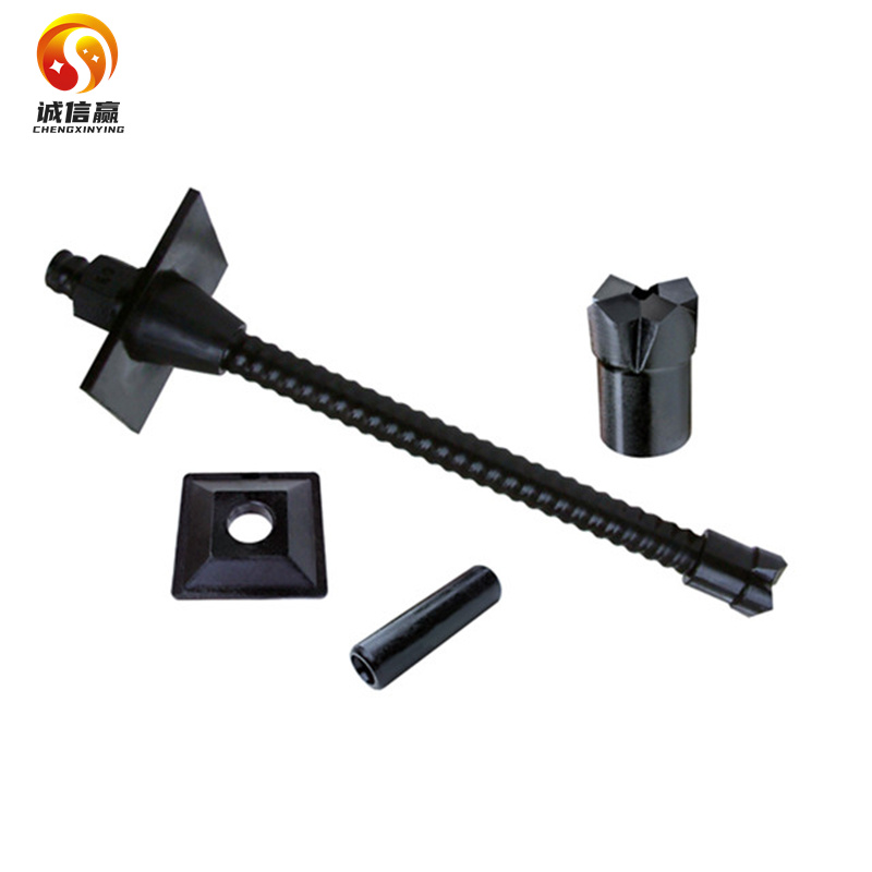 R32S Self Drilling Anchor System Carbon Steel Anchor Bolt for Tunneling Mining Roof Bolting